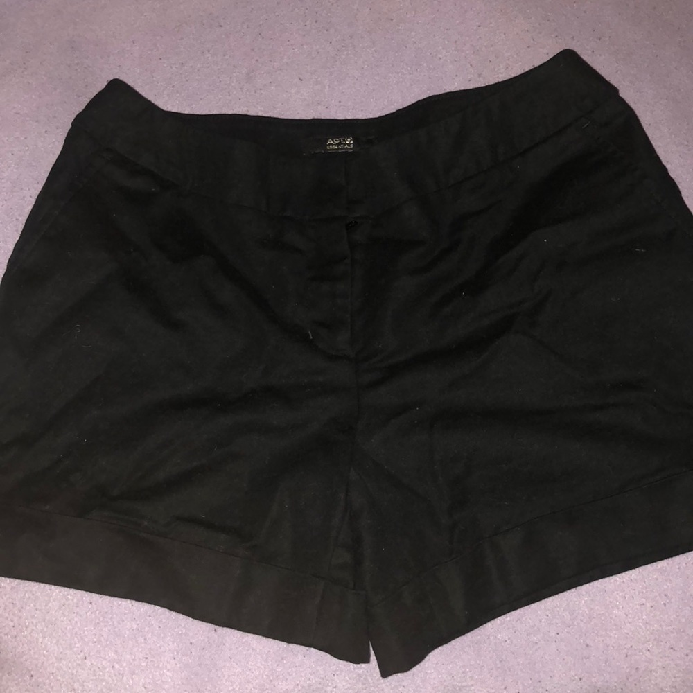 Black shorts